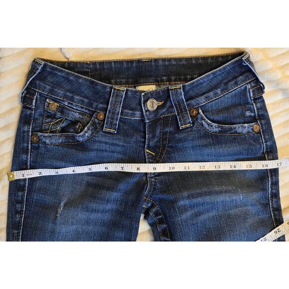 True Religion Johnny Straight Leg Y2k Jean WC92317QV - Picture 10 of 13